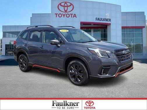 Magnetite Gray Metallic 2022 Subaru Forester Sport