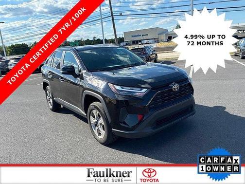Midnight Black Metallic 2025 Toyota RAV4 XLE