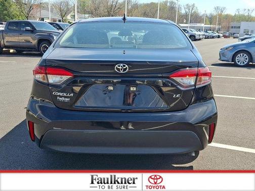 Midnight Black Metallic 2024 Toyota Corolla LE