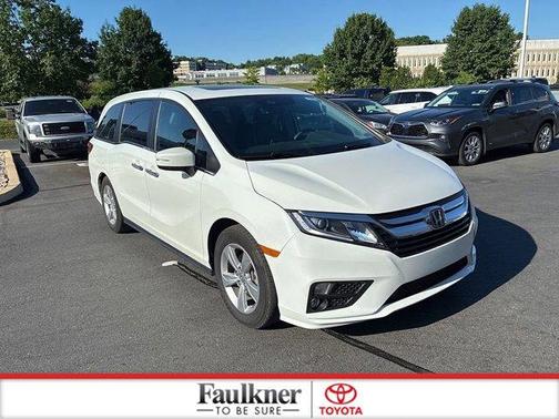 Platinum White Pearl 2020 Honda Odyssey EX-L