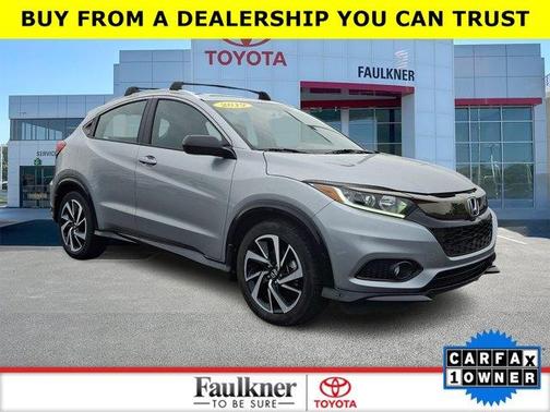 Lunar Silver Metallic 2019 Honda HR-V Sport