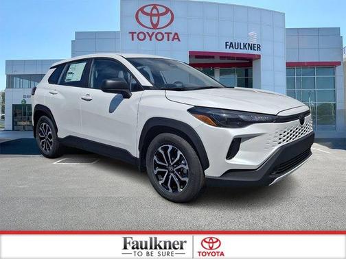 Wind Chill Pearl 2026 Toyota Corolla Cross Hybrid S SUV