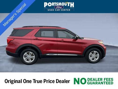 Rapid Red Metallic Tinted Clearcoat 2021 Ford Explorer XLT