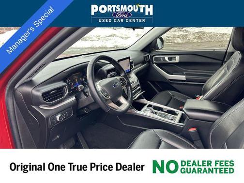 Rapid Red Metallic Tinted Clearcoat 2021 Ford Explorer XLT