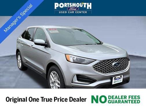 Iconic Silver Metallic 2024 Ford Edge SEL