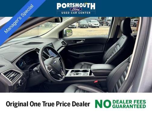 Iconic Silver Metallic 2024 Ford Edge SEL