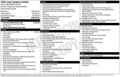 2022 Jeep Compass Limited