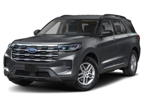 Silver Metallic 2025 Ford Explorer Active