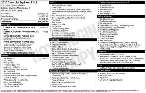 2020 Chevrolet Equinox 1LT
