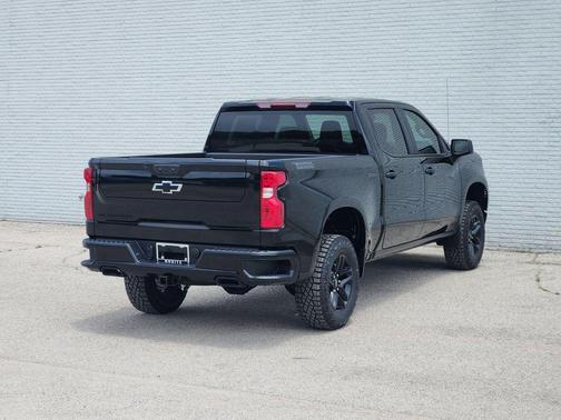 Black 2026 Chevrolet Silverado 1500 Custom Trail Boss