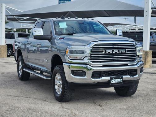 Billet Silver Metallic Clearcoat 2024 RAM 2500 Laramie Crew Cab 4x4 6'4' Box