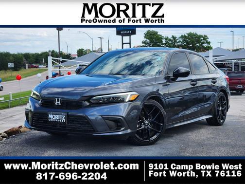 Gray 2023 Honda Civic Sport
