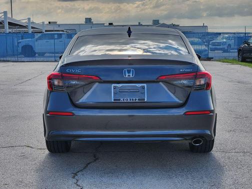 Gray 2023 Honda Civic Sport