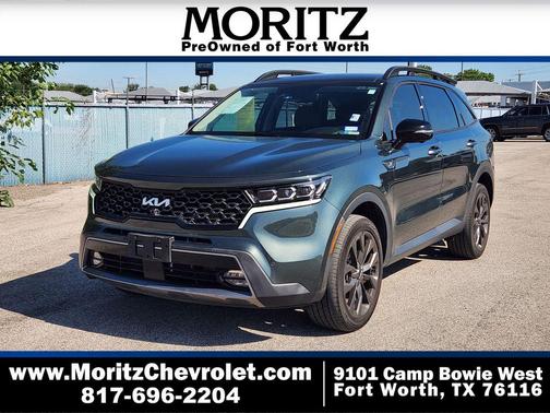 Aruba Green 2022 Kia Sorento SX