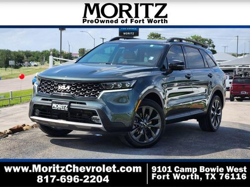 Aruba Green 2022 Kia Sorento SX