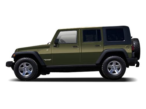 White 2009 Jeep Wrangler Unlimited X