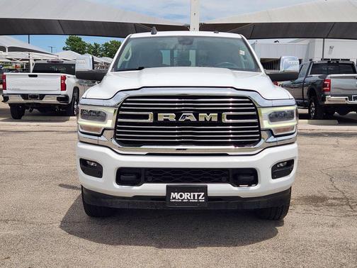 Bright White Clearcoat 2024 RAM 2500 Laramie Crew Cab 4x4 6'4' Box