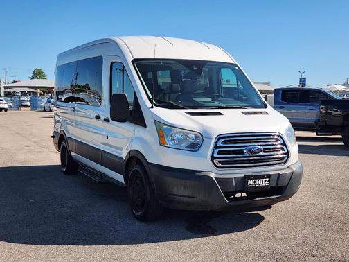 OXFORD WHITE 2015 Ford Transit-350 XLT