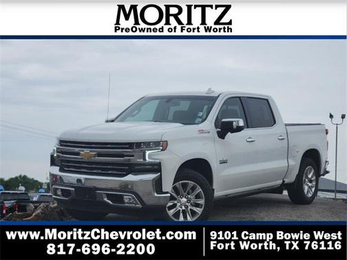 Summit White 2021 Chevrolet Silverado 1500 LTZ