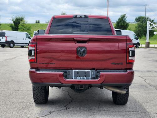 Delmonico Red Pearlcoat 2023 RAM 2500 Limited Mega Cab 4x4 6'4' Box