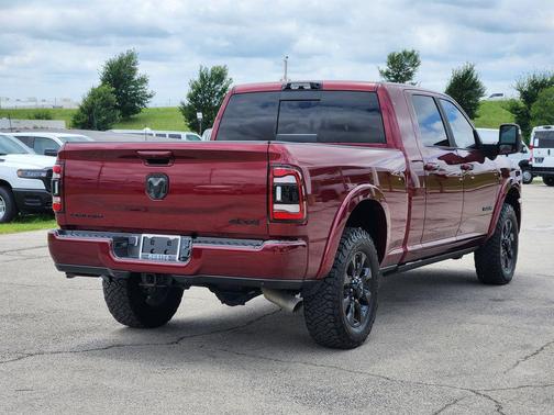 Delmonico Red Pearlcoat 2023 RAM 2500 Limited Mega Cab 4x4 6'4' Box