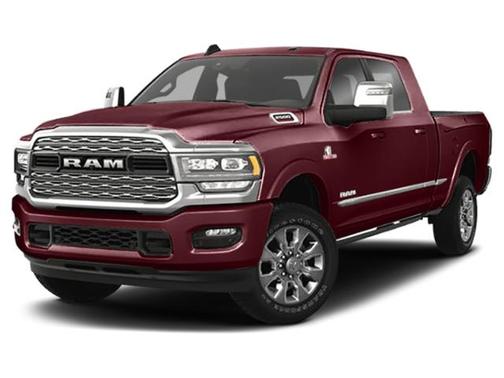 Delmonico Red Pearlcoat 2023 RAM 2500 Limited Mega Cab 4x4 6'4' Box