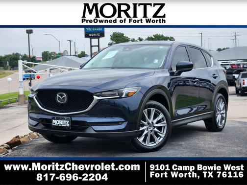 Deep Crystal Blue Mica 2020 Mazda CX-5 Grand Touring Reserve