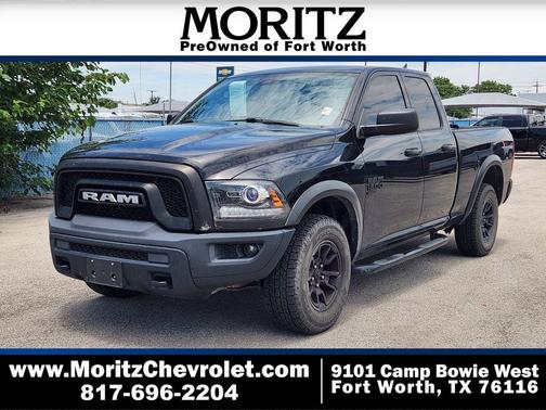 Diamond Black Crystal Pearlcoat 2022 RAM 1500 Classic Warlock Quad Cab 4x4 6'4' Box