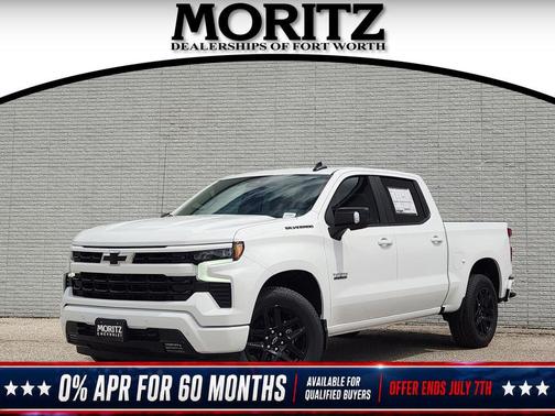 Summit White 2026 Chevrolet Silverado 1500 RST