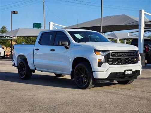Summit White 2023 Chevrolet Silverado 1500 Custom