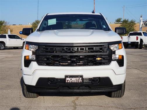 Summit White 2023 Chevrolet Silverado 1500 Custom
