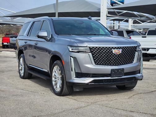 Satin Steel Metallic 2021 Cadillac Escalade Premium Luxury