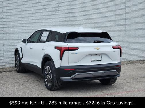 Summit White 2025 Chevrolet Blazer EV eAWD LT