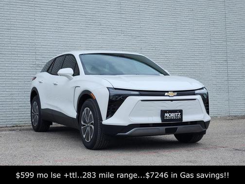 Summit White 2025 Chevrolet Blazer EV eAWD LT