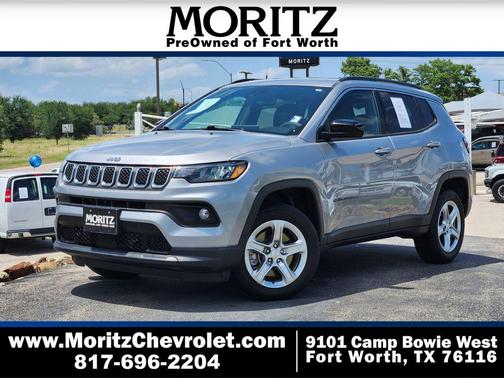 Billet Silver Metallic Clearcoat 2023 Jeep Compass Latitude