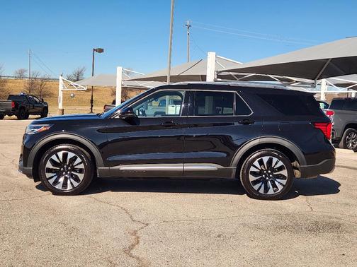 AGATE BLACK METALLIC 2025 Ford Explorer Platinum