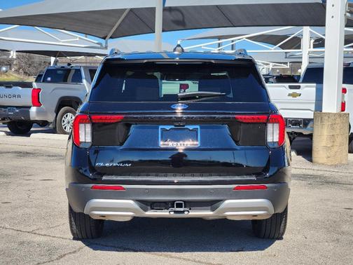 AGATE BLACK METALLIC 2025 Ford Explorer Platinum