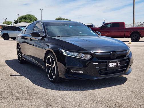 Crystal Black Pearl 2018 Honda Accord Sport