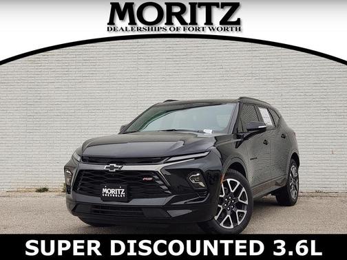 Black 2025 Chevrolet Blazer RS SUV