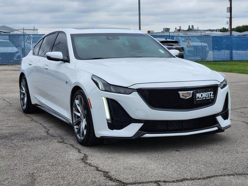 Summit White 2021 Cadillac CT5 Sport RWD