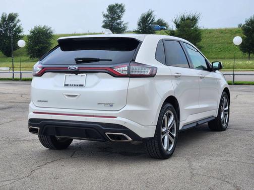 WHITE PLATINUM MET TRI-COAT 2015 Ford Edge Sport