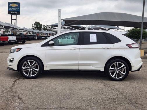WHITE PLATINUM MET TRI-COAT 2015 Ford Edge Sport