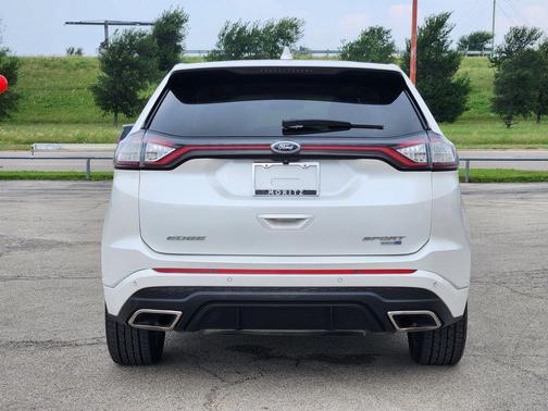 WHITE PLATINUM MET TRI-COAT 2015 Ford Edge Sport