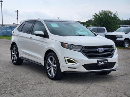 WHITE PLATINUM MET TRI-COAT 2015 Ford Edge Sport