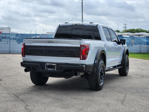 SPACE WHITE METALLIC 2025 Ford F-150 Raptor