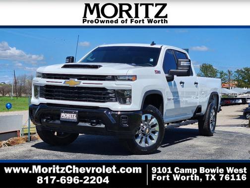 Summit White 2025 Chevrolet Silverado 2500 Custom