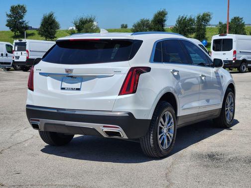 Crystal White Tricoat 2023 Cadillac XT5 Premium Luxury