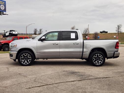 Billet Silver Metallic Clearcoat 2025 RAM 1500 Laramie