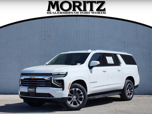 Summit White 2026 Chevrolet Suburban LT
