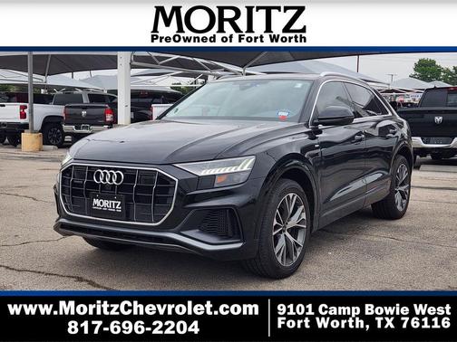 Mythos Black Metallic 2023 Audi Q8 55 Premium Plus